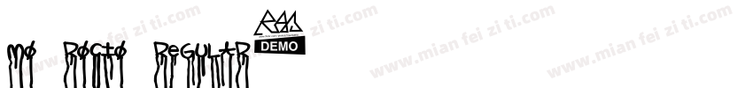 MO Rocio Regular字体转换